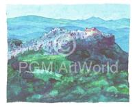 Kunstdruk Ralf Westphal - Sizilien 90x70cm