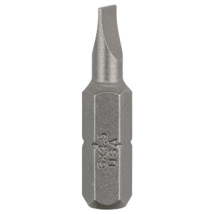 Bosch Accessoires Bit Standard voor gleufkopschroeven | 06X45 25mm,1/4" Zeskant - 2609255908