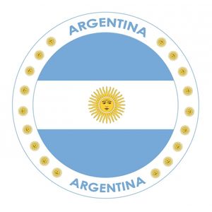 75x Bierviltjes Argentinie thema print