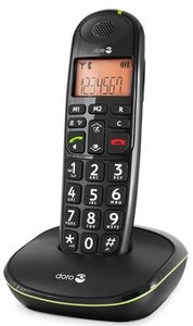 Doro PhoneEasy 100W - Single DECT telefoon Zwart