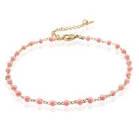 LGT JWLS Enkelband Emaille Lichtroze