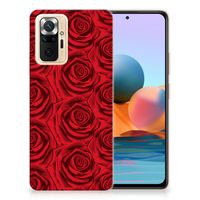 Xiaomi Redmi Note 10 Pro TPU Case Red Roses - thumbnail