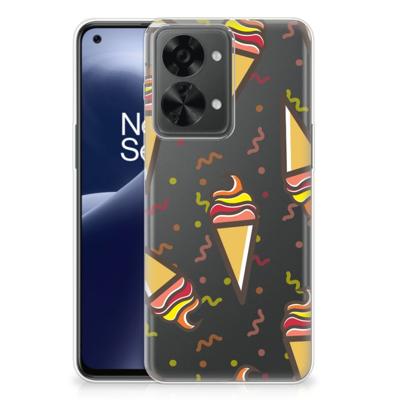 OnePlus Nord 2T | Siliconen Case | Icecream