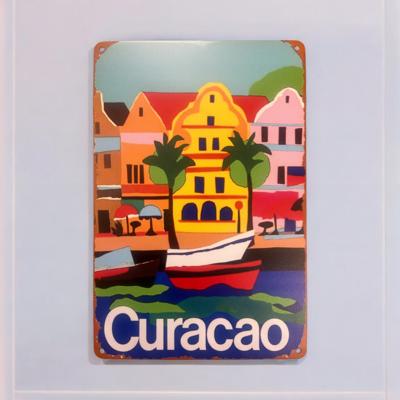 Metalen Curaçao Wanddecoratie - Home & Living - Spiritueelboek.nl