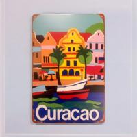 Metalen Curaçao Wanddecoratie - Home & Living - Spiritueelboek.nl