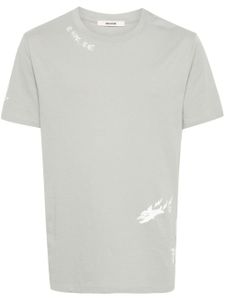 Zadig&Voltaire t-shirt à imprimé graphique - Gris