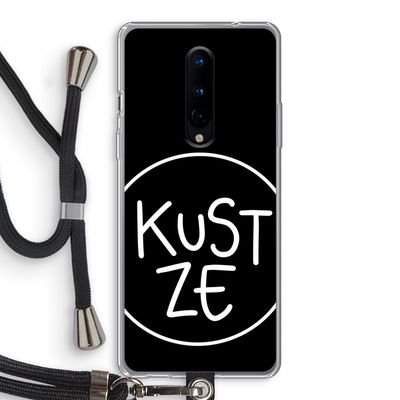 KUST ZE: OnePlus 8 Transparant Hoesje met koord