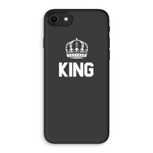 King zwart: iPhone SE 2020 Biologisch afbreekbaar hoesje