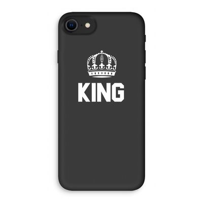 King zwart: iPhone SE 2020 Biologisch afbreekbaar hoesje