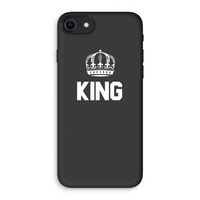 King zwart: iPhone SE 2020 Biologisch afbreekbaar hoesje