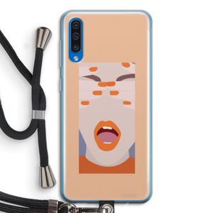 Surprise: Samsung Galaxy A50 Transparant Hoesje met koord