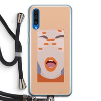 Surprise: Samsung Galaxy A50 Transparant Hoesje met koord