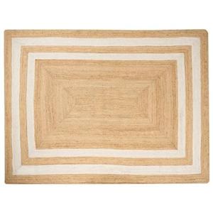 Beliani - GEMEREK- Vloerkleed - Beige - 300 x 400 cm - Jute