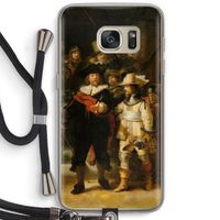 De Nachtwacht: Samsung Galaxy S7 Transparant Hoesje met koord