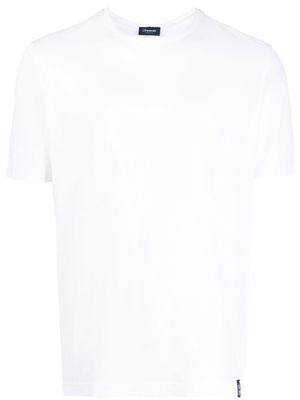 Drumohr t-shirt à encolure ronde - Blanc