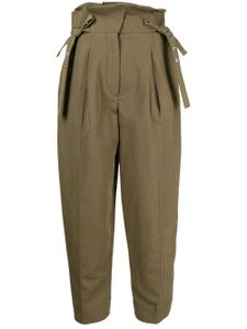 3.1 Phillip Lim pantalon court à taille froncée - Vert