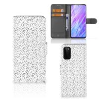 Samsung Galaxy S20 | Telefoon Hoesje | Stripes Dots | Portemonnee hoesje