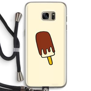Frisco: Samsung Galaxy S7 Edge Transparant Hoesje met koord