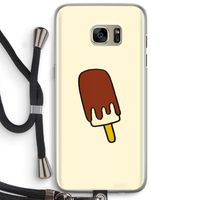 Frisco: Samsung Galaxy S7 Edge Transparant Hoesje met koord