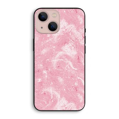 Abstract Painting Pink: iPhone 13 mini Biologisch afbreekbaar hoesje