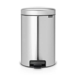 Brabantia NewIcon Pedaalemmer 12 L Vingerafdrukvrij - Matt Steel