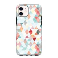 Gekleurde driehoekjes pastel: iPhone 12 mini Tough Case