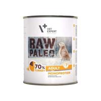 RAW PALEO Adult Monoproteïne Kalkoen - natvoer voor honden - 800 g