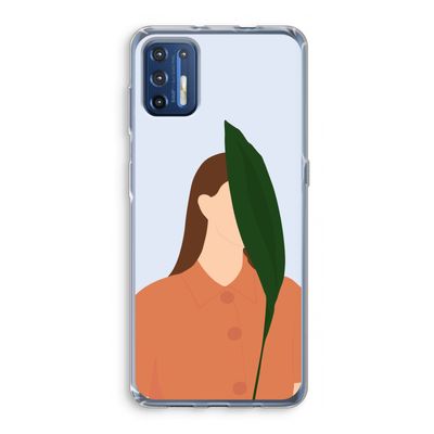 Leaf: Motorola Moto G9 Plus Transparant Hoesje