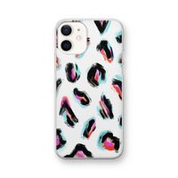 Cheetah color: iPhone 12 Transparant Hoesje