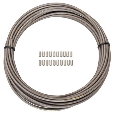 JAGWIRE Brake housing 5mm cgx-sl slick-lube (10 m) - titanium