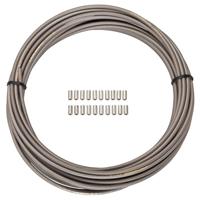 JAGWIRE Brake housing 5mm cgx-sl slick-lube (10 m) - titanium