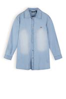 NoBell Meisjes spijkerjas oversized - Denim sea