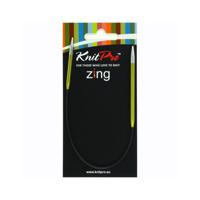 KnitPro 47056 Zing Asymmetrische Rondbreinaalden 25 cm 3,50 mm - thumbnail