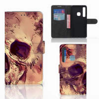 Telefoonhoesje met Naam Samsung Galaxy A9 2018 Skullhead - thumbnail