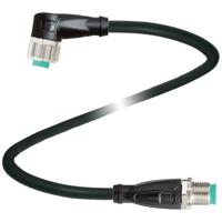 Pepperl+Fuchs 456595 Sensor/actuator connector, geassembleerd Aantal polen (sensoren): 3, 3 1 m 1 stuk(s)