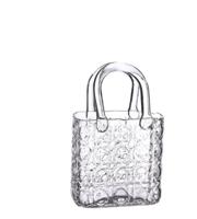 Elysee glazen handtas vaas 14x9,5x22cm Elysee glazen handtas vaas 14x9,5x22cm