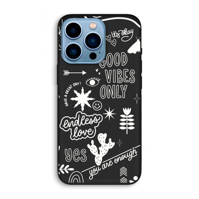 Good vibes: iPhone 13 Pro Biologisch afbreekbaar hoesje
