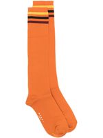 Marni chaussettes à rayures - Orange - thumbnail