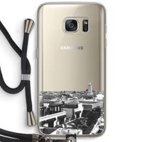 Marrakech Skyline : Samsung Galaxy S7 Transparant Hoesje met koord