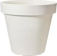 Bloempot Kunststof Ø30cm Wit