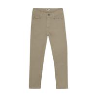 Daily7 Zomer broek jongens - khaki groen - skinny fit - twill