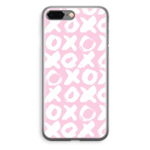 XOXO: iPhone 8 Plus Transparant Hoesje