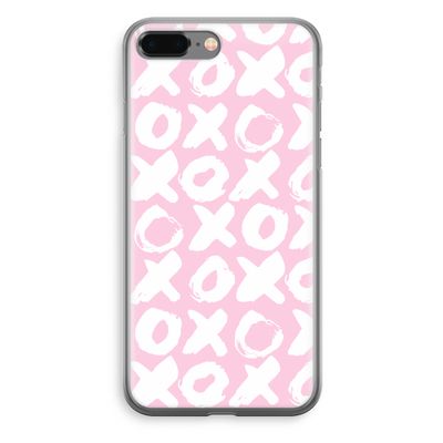 XOXO: iPhone 8 Plus Transparant Hoesje