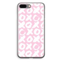 XOXO: iPhone 8 Plus Transparant Hoesje