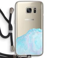 Fantasie pastel: Samsung Galaxy S7 Transparant Hoesje met koord