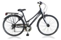 Lombardo Taranto 400 28 Inch 53 cm Dames 7V V-Brakes Antraciet