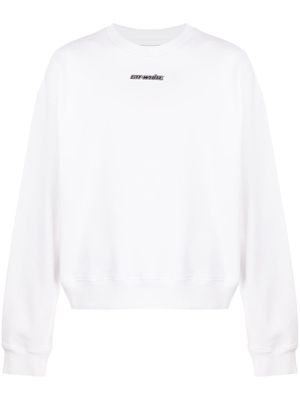 Off-White sweat à encolure ras du cou - Blanc