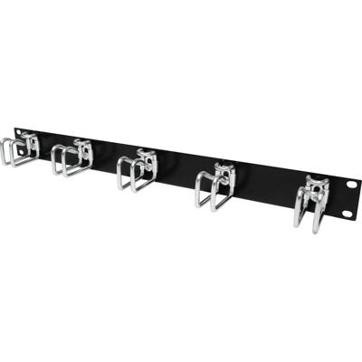 Rittal 5502.205 19 inch Kabelgeleiding voor patchkast 1 HE Zwart