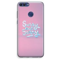 Sorry not sorry: Huawei P Smart (2018) Transparant Hoesje