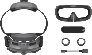 DJI Goggles 3 Op het hoofd gedragen beeldscherm (HMD) 470 g Zwart, Grijs